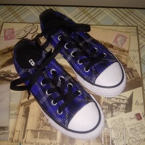 Plaid Converse All Stars